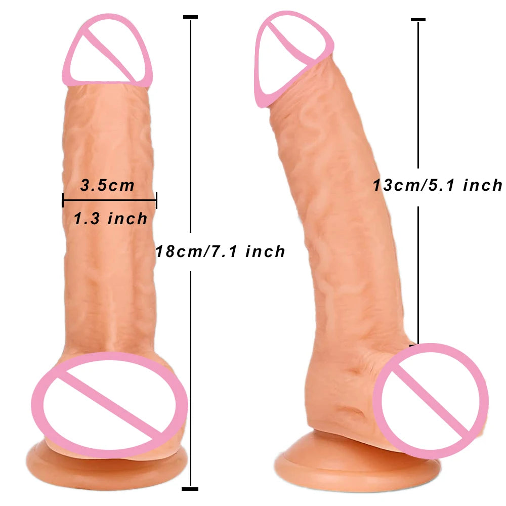 Dildos géants en silicone