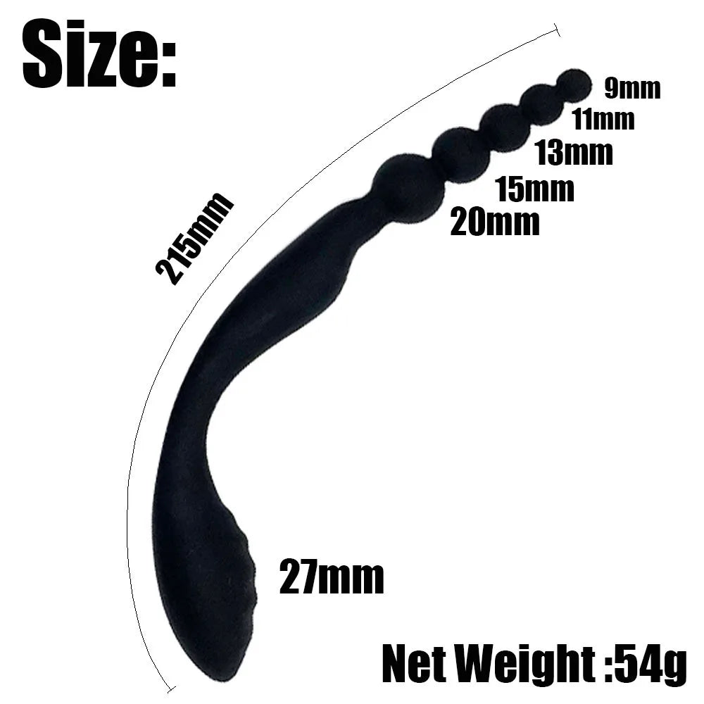 Plug anal en silicone