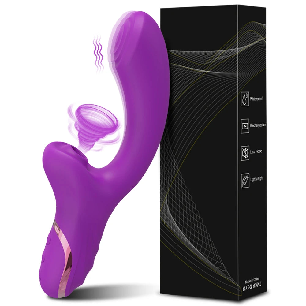 Vibromasseur aspirant