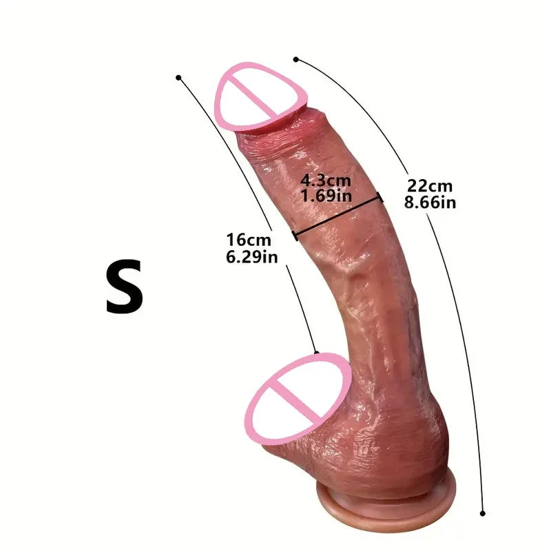 Dildos géants en silicone