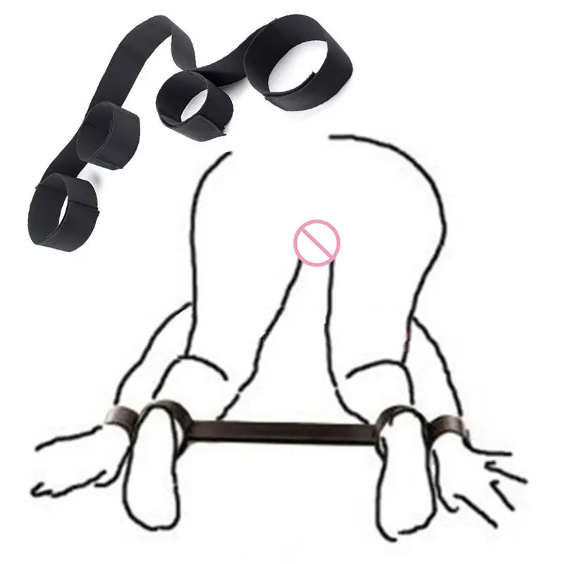 attaches BDSM pour jambes et bras