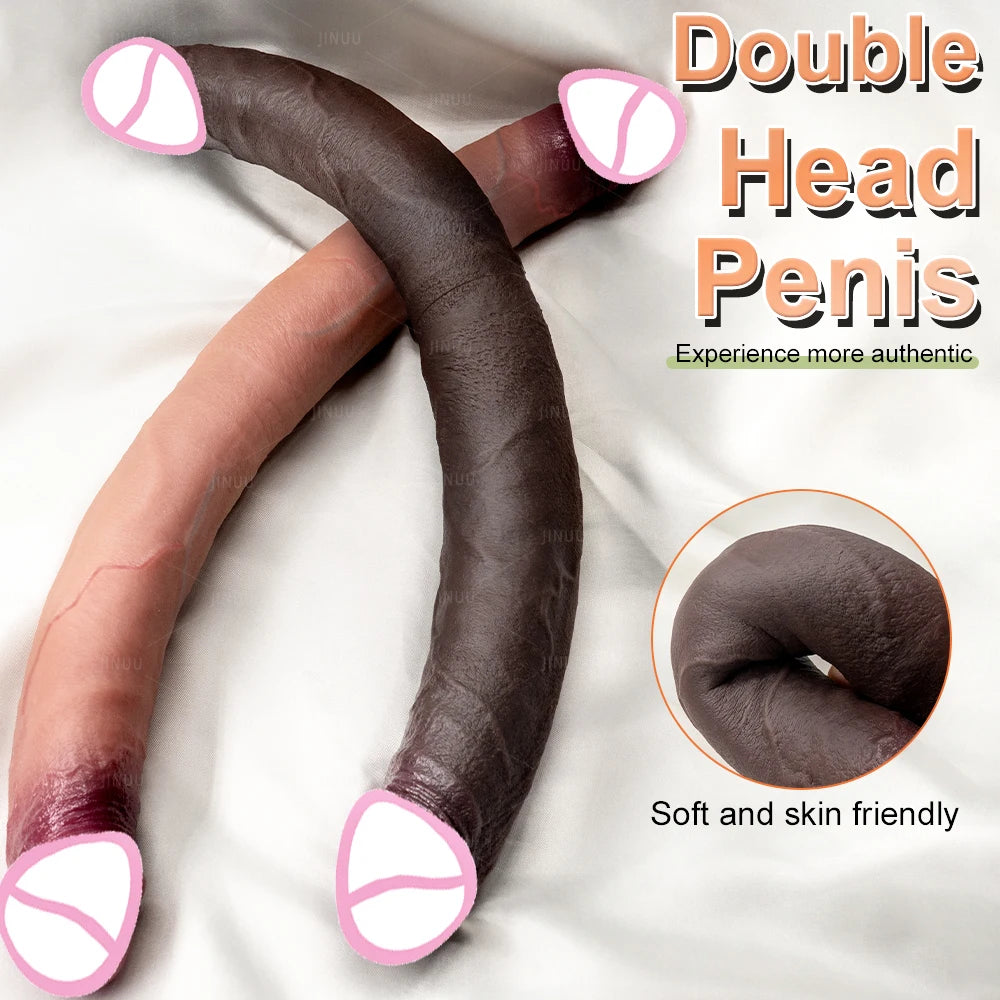 Dildo géant double sens