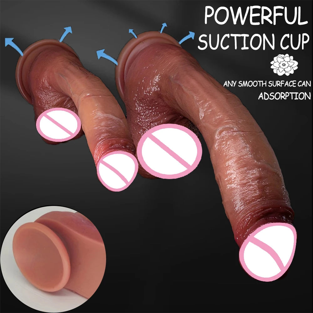 Dildos géants en silicone