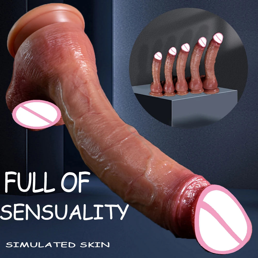 Dildos géants en silicone
