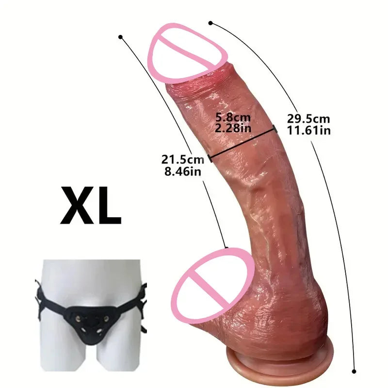 Dildos géants en silicone